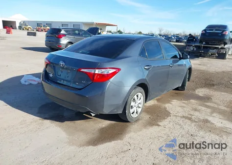 2015 Toyota Corolla Le из США, поврежденный, VIN 2T1BURHE5FC322794